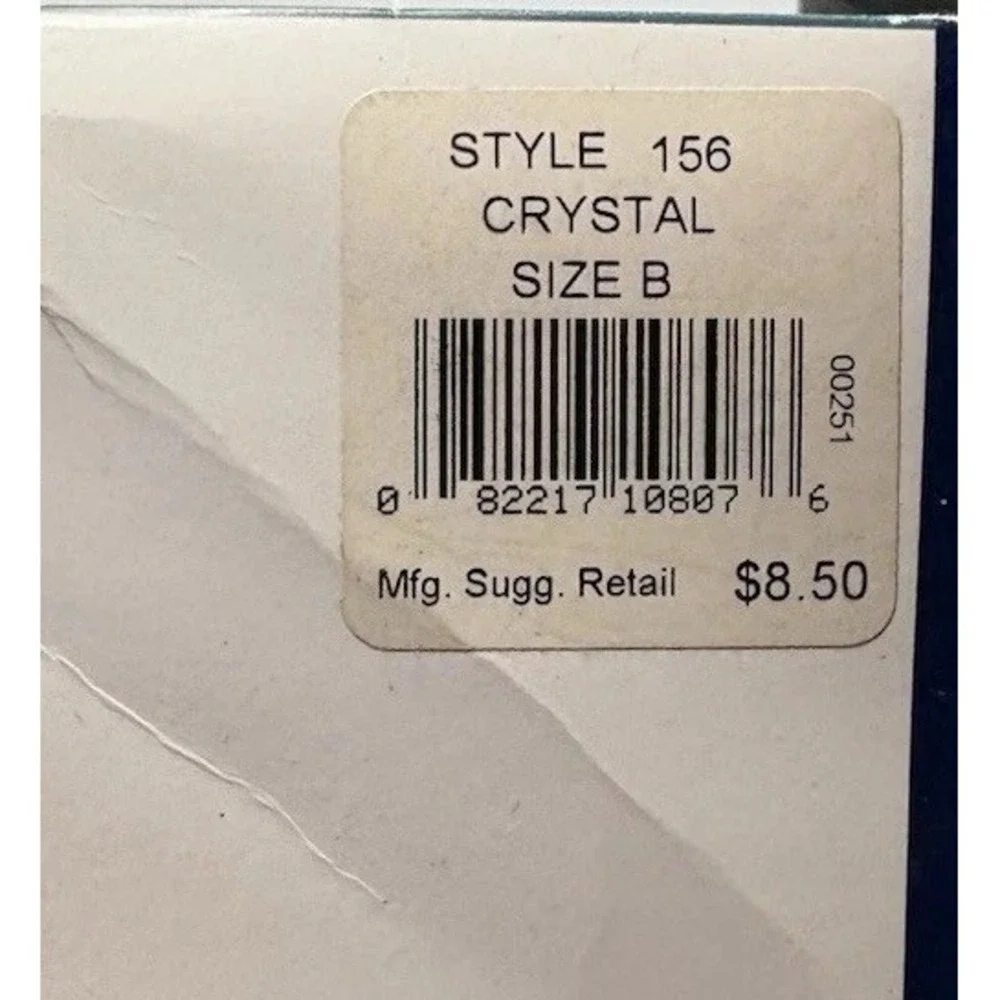 GIVENCHY Body Gleamers Shimmery Lycra Control Top Pantyhose Crystal 156‎ Size B
